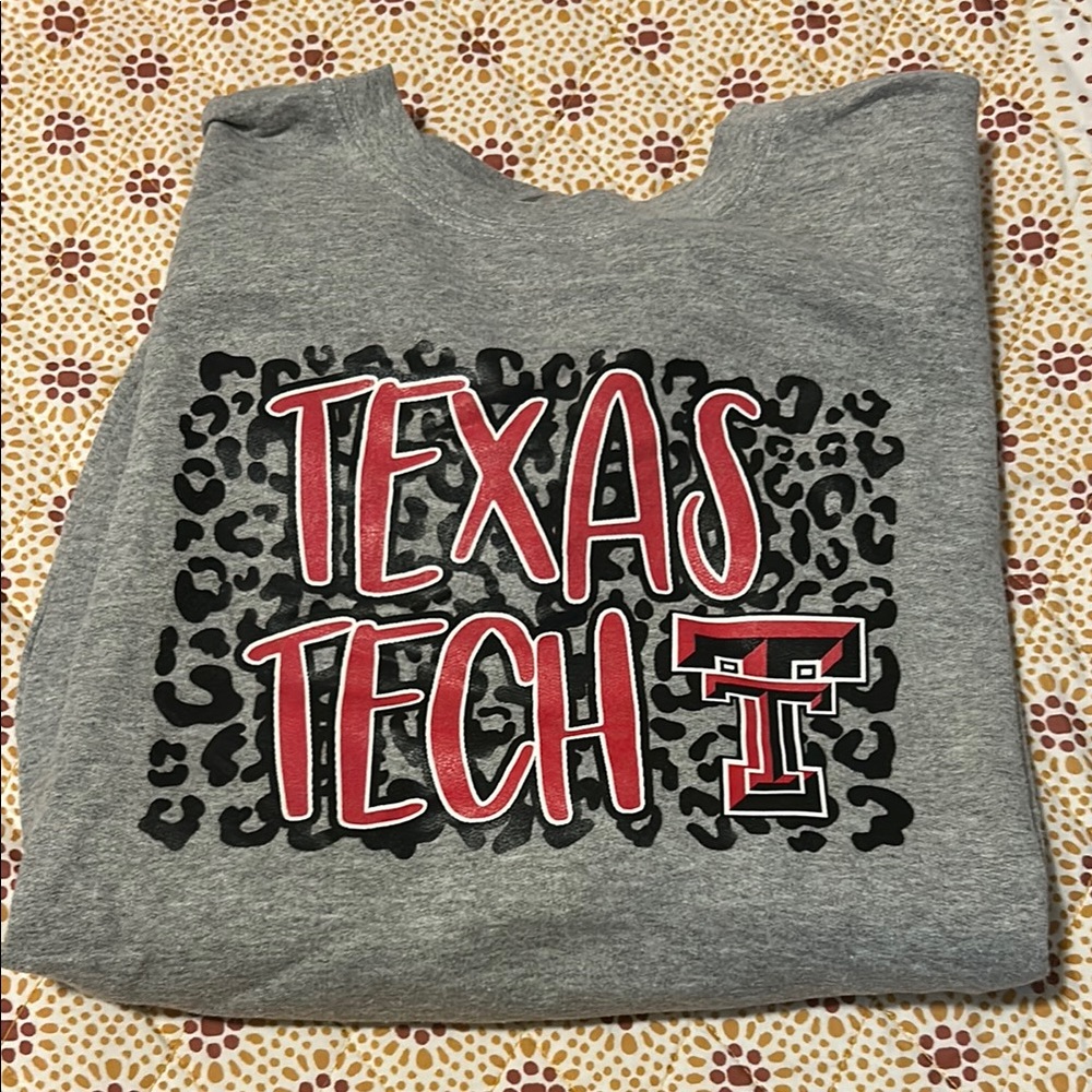 Texas Tech Graphic T-Shirt - Gray